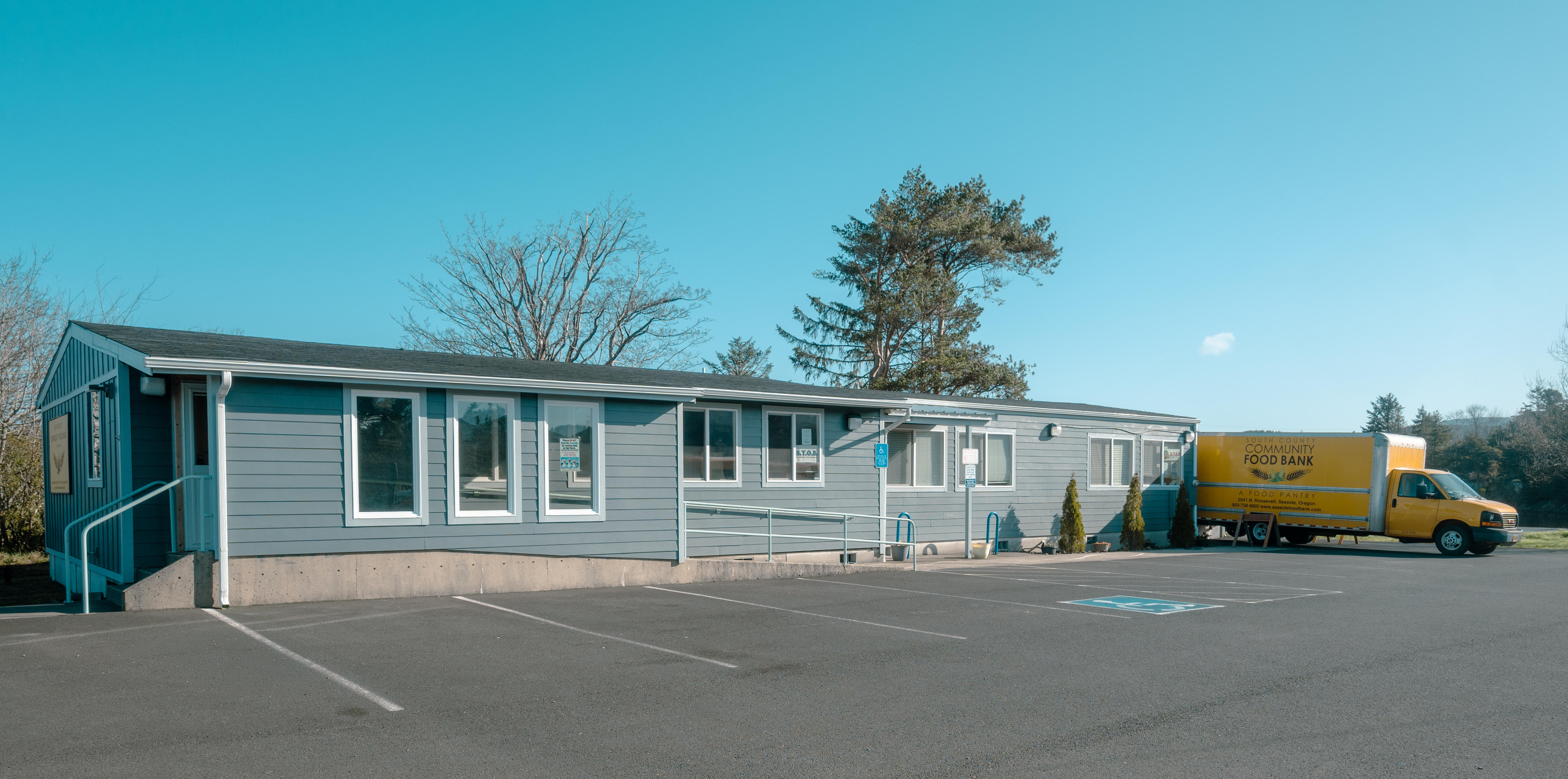 New South County Food Bank Building Seaside Oregon